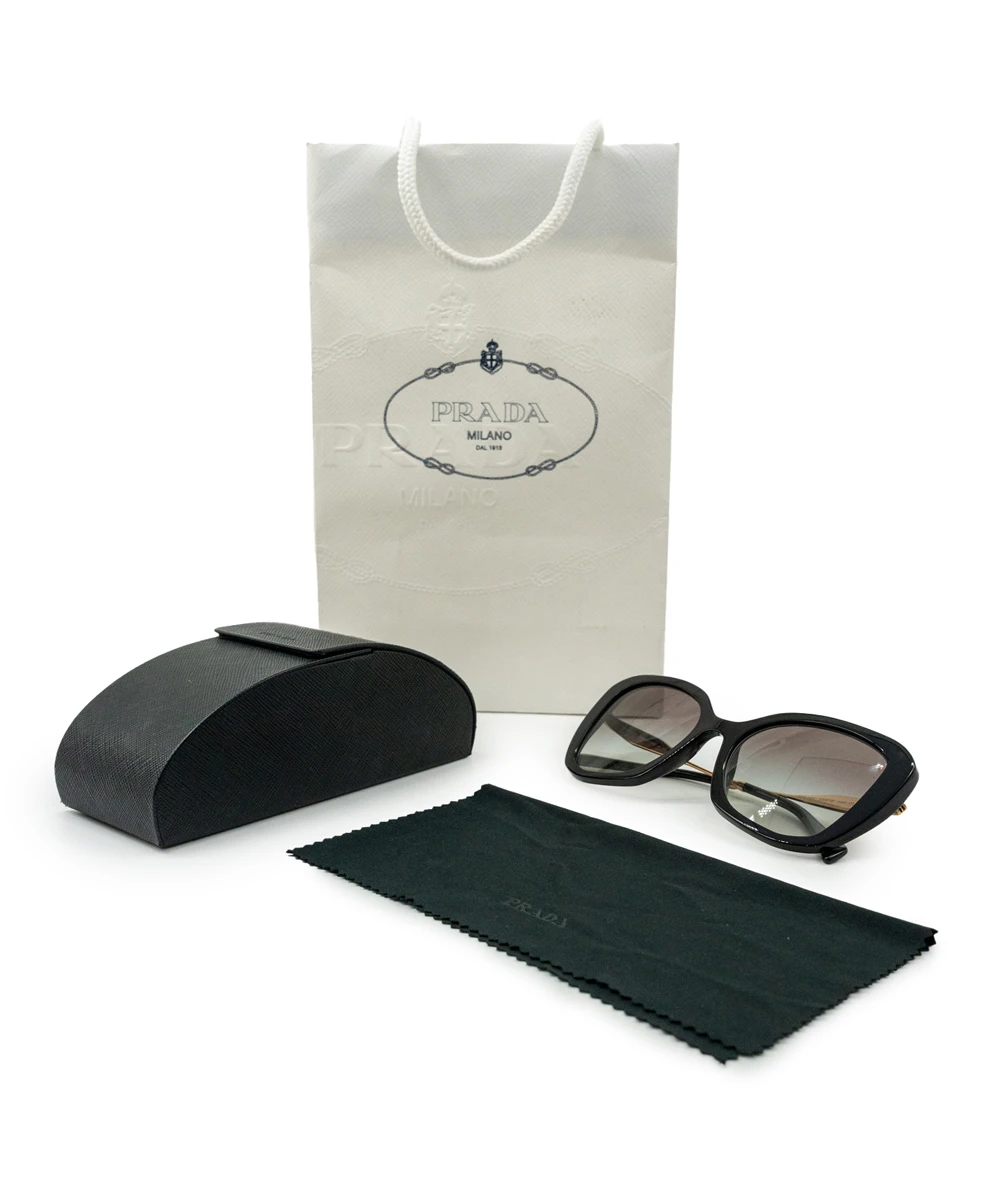 Prada PR 03YS Grey Gradient & Black Sunglasses