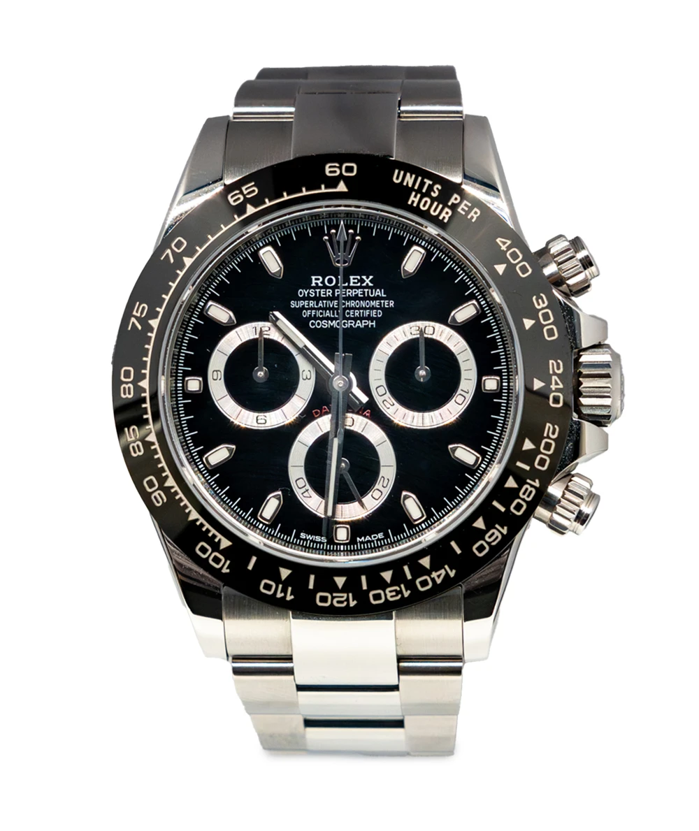 Rolex 2022 Daytona 116500LN Black Dial Stainless Steel Automatic Men's Wristwatch 40 mm