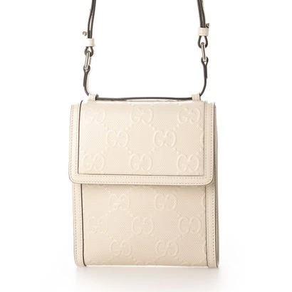 Gucci GG Embossed Leather Crossbody Bag